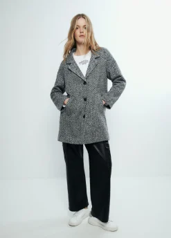 Abrigo Espiga Largo Medio