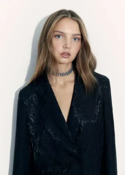 Americana Cruzada Jacquard