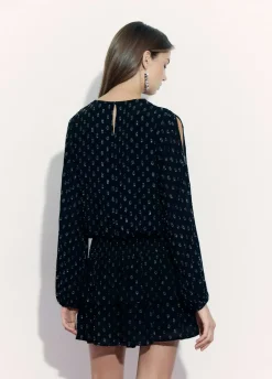 Blusa Aberturas Dobby