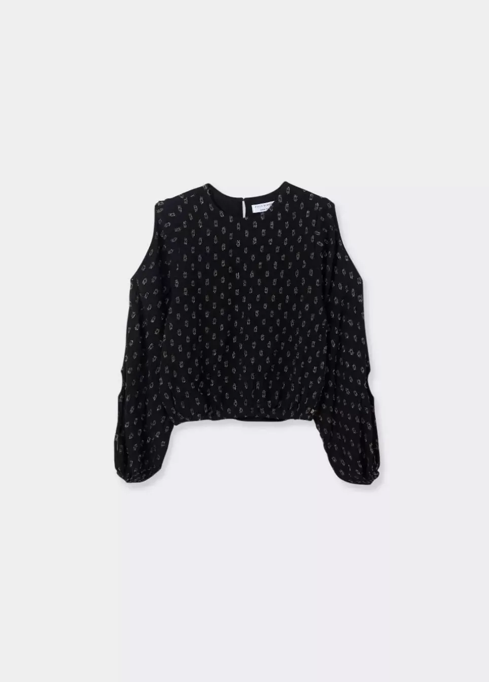 Blusa Aberturas Dobby