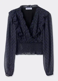 Blusa Cruzada Volantes