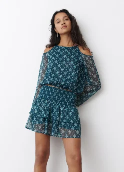 Blusa Hombro Descubierto Ikat