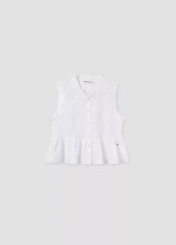 Blusa Smock Sin Mangas