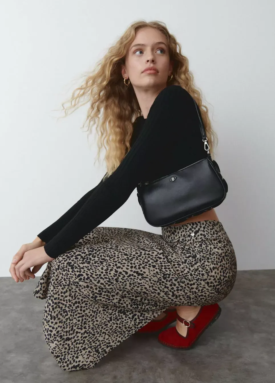 Bolso Hombro Detalle Cuerdas