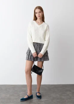 Bolso Solapa Patchwork Piel