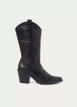 Bota Cowboy Pespuntes