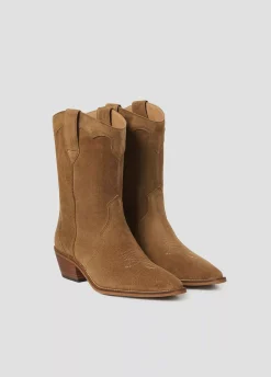 Bota Cowboy Piezas Lisa