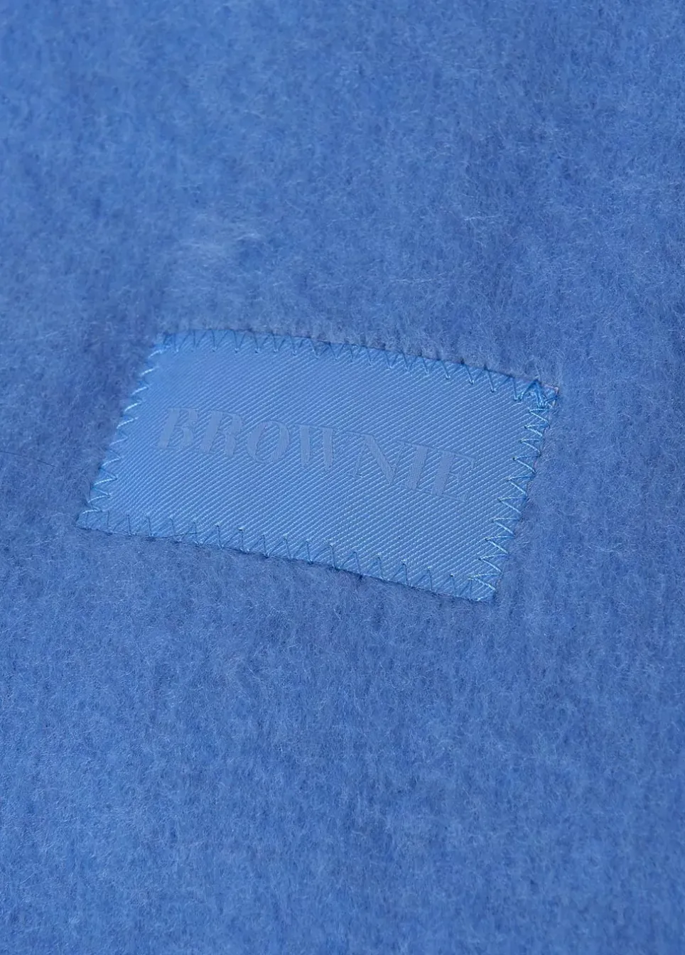 Bufanda Gruesa Estrecha Lisa Flecos