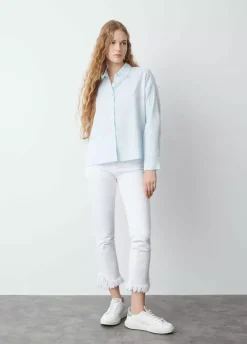 Camisa Basica Celeste