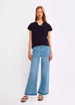 Camiseta Mar Basica Botones Organica | Compra Camisetas | Otono-Invierno 2021