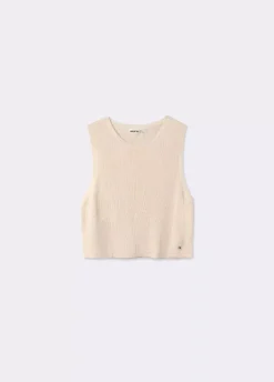 Chaleco Cuello Redondo Punto