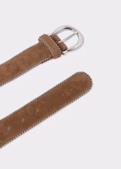 Cinturon Bolitas Piel