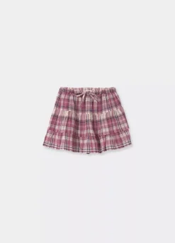 Falda Jaretas Cuadros