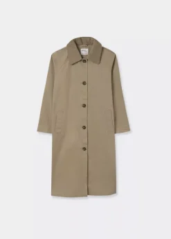 Gabardina Larga Cuello Pana