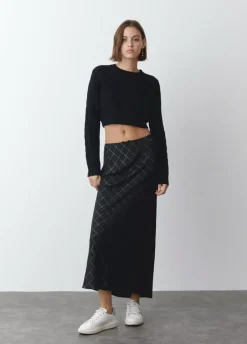 Jersey Cropped Trenzas