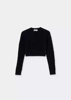 Jersey Cropped Trenzas