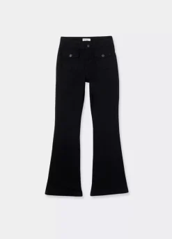 Pantalon Campana Bolsillos Frontales