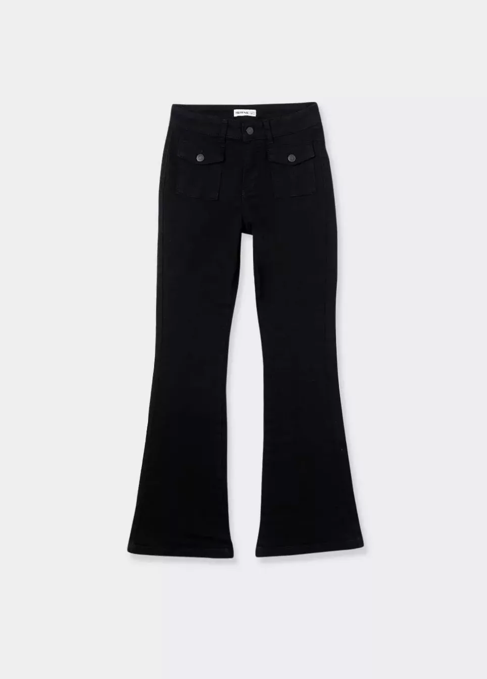 Pantalon Campana Bolsillos Frontales