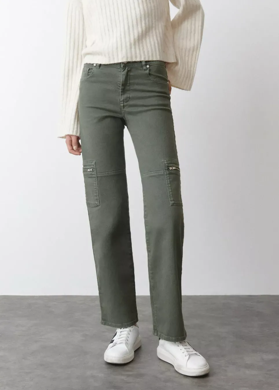 Pantalon Recto Cargo