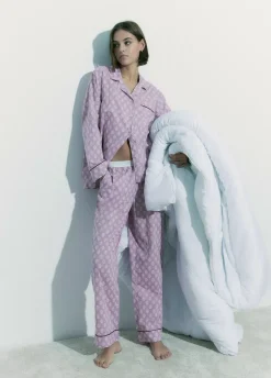 Pijama Largo Estampado