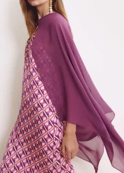 Shawl Liso Berenjena