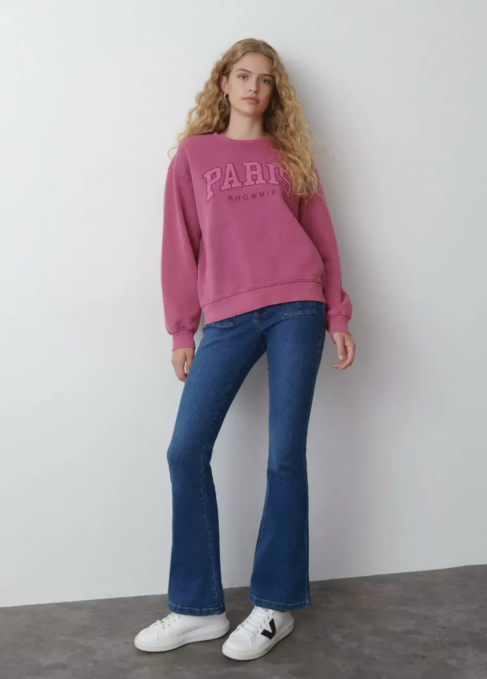 Sudadera Bordada Paris