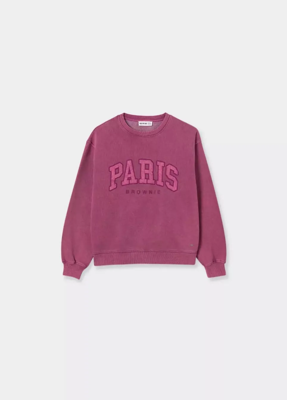 Sudadera Bordada Paris