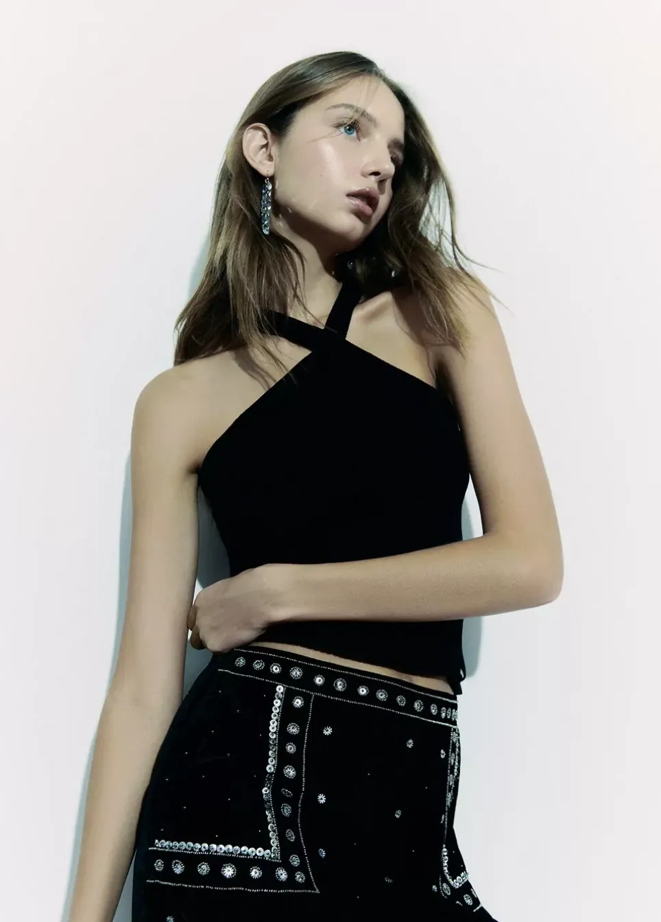 Top Chenilla Cruzado