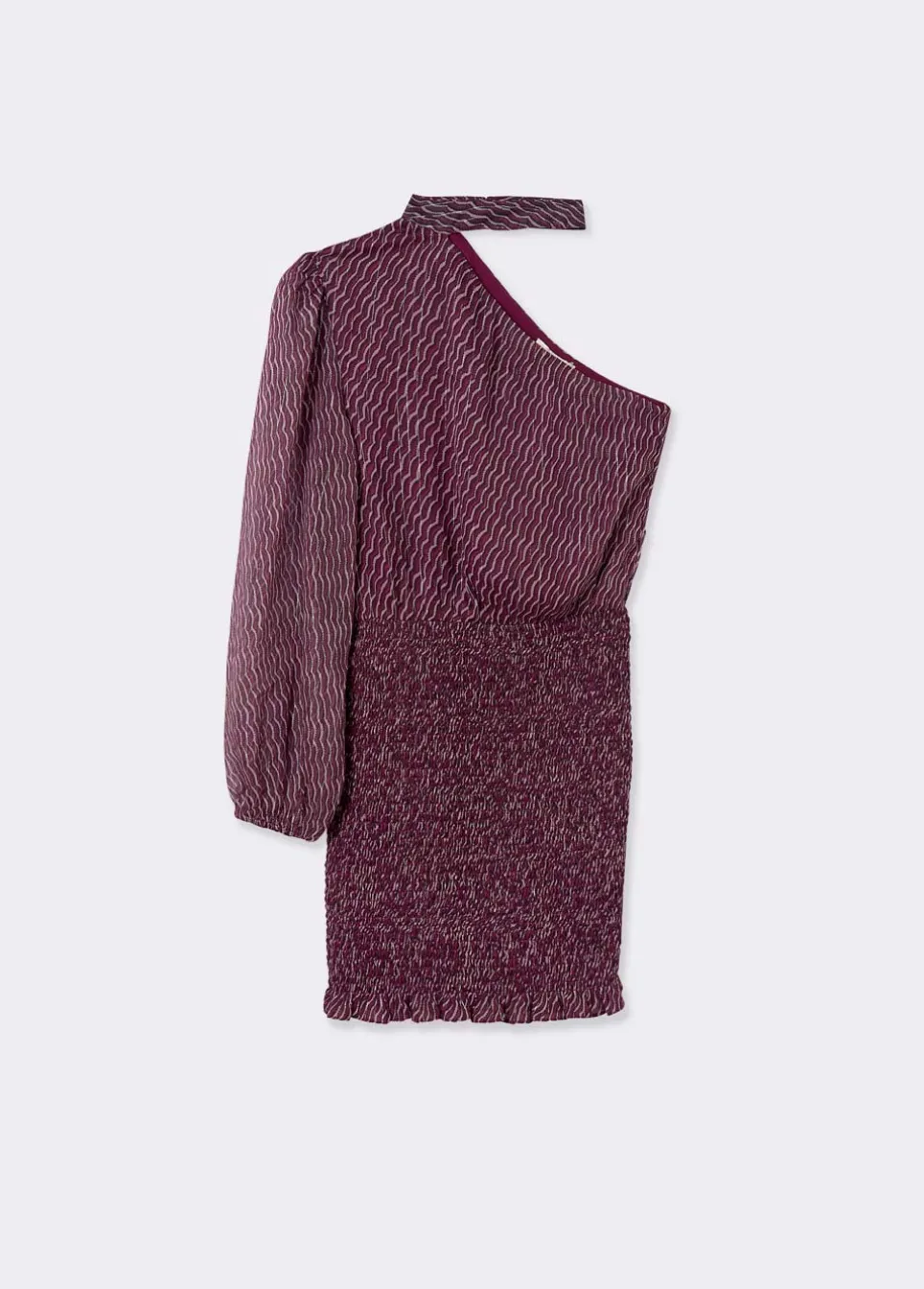 Vestido Asimetrico Choker