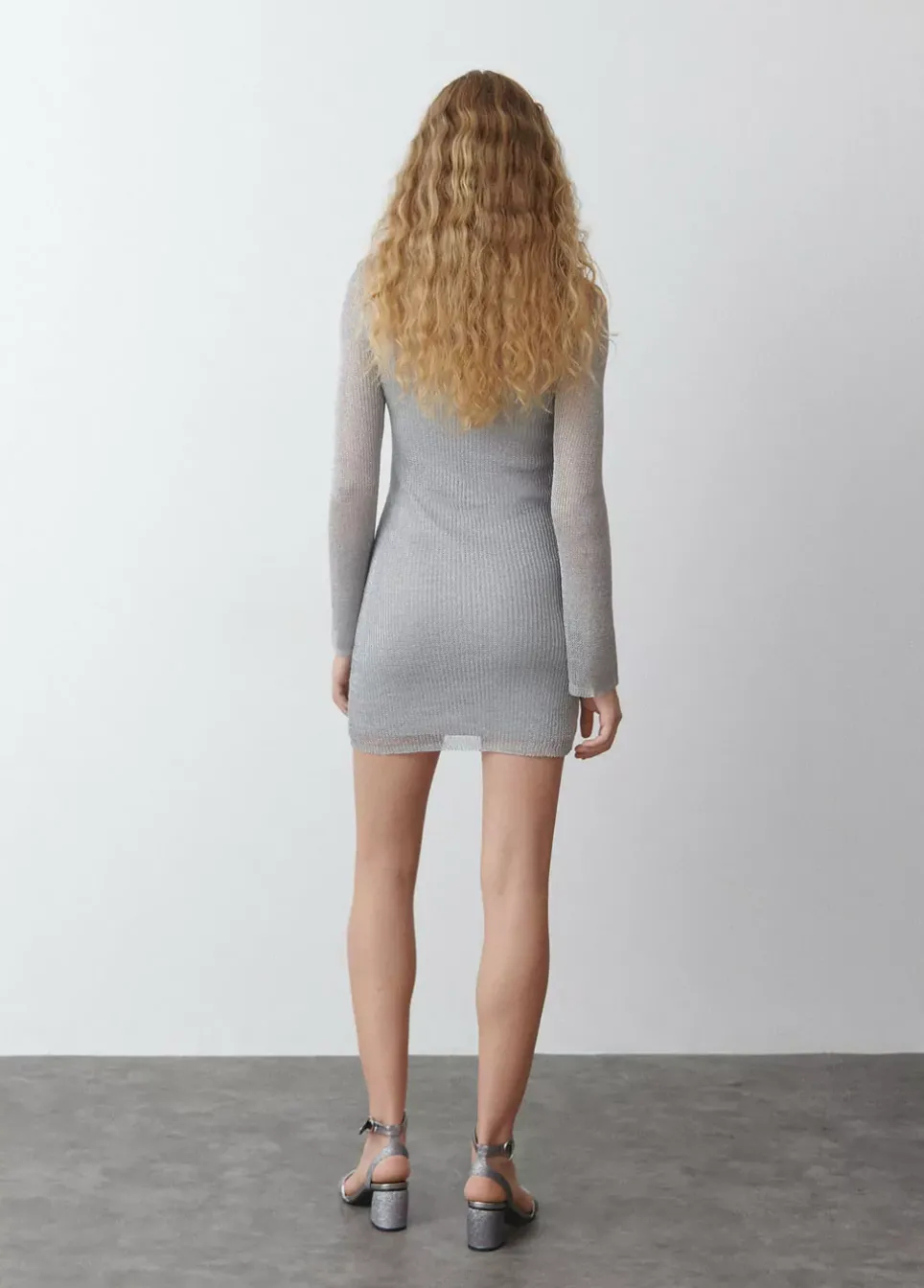 Vestido Calado Hilo Metalizadoiz