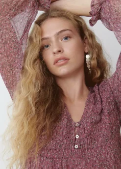 Vestido Smock Pecho Suelto